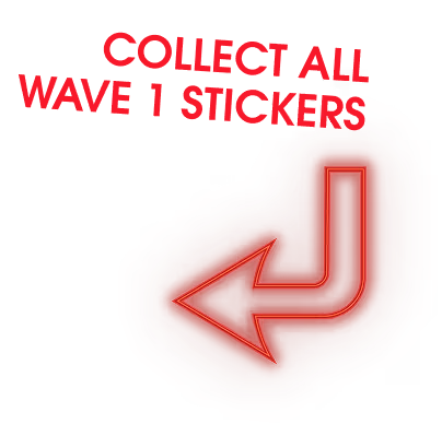 Collect all wave 1 stickers