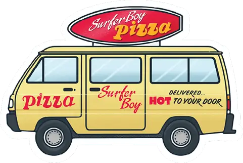 Surfer Boy Pizza
